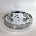 10 Inch Flush Mount Pan Fixture Fitter / Shade Holder / Base - Vintporium Architectural Salvage