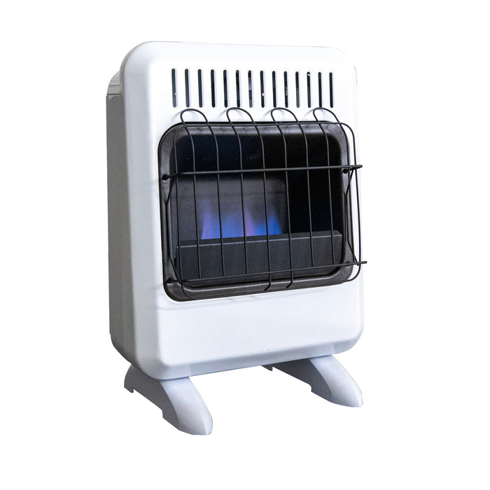 10,000 BTU Vent Free Dual Fuel Blue Flame Heater