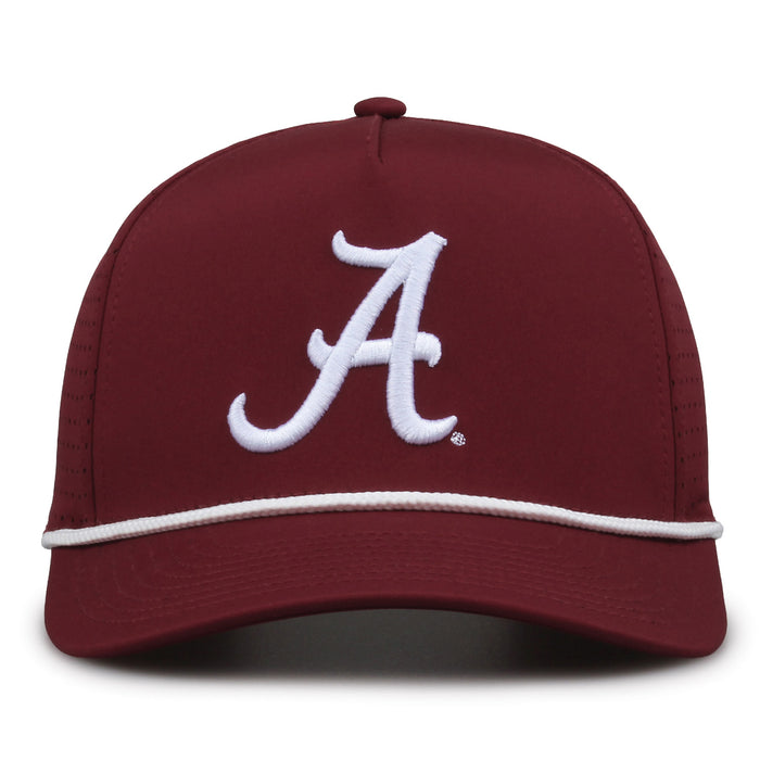 Alabama Crimson Tide Logo Performance Mesh Snapback, product view