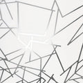 Angle Silver White Wallcovering
