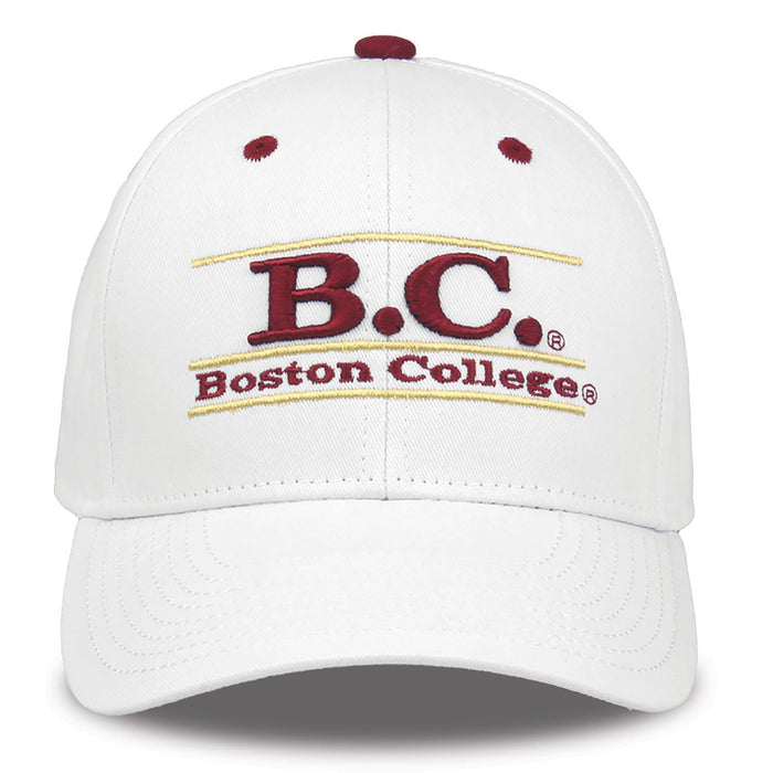 Boston College Eagles Bookstore Snapback - White, product view
