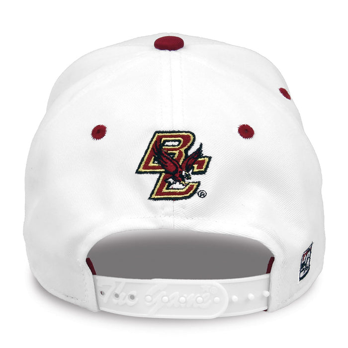 Boston College Eagles Bookstore Snapback - White, alternate view 1