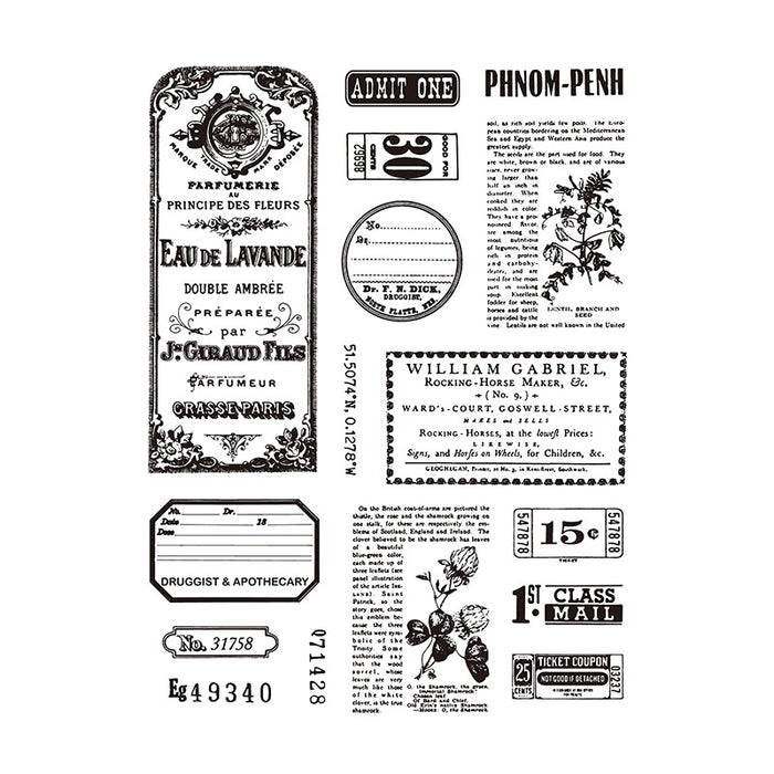 Clear Silicone Stamp Set STD205