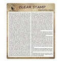 Clear Silicone Stamp Set STM104