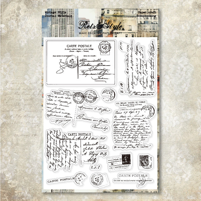 Clear Silicone Stamp Set STM574