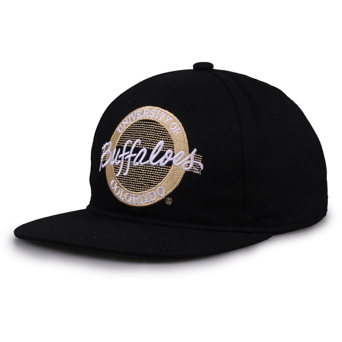 Colorado Buffaloes Retro Circle Snapback - Black, alternate view 1