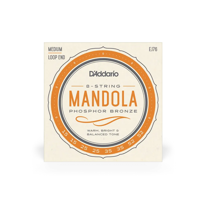 D'Addario Mandola Phosphor Bronze Strings Accessories_Strings D'Addario