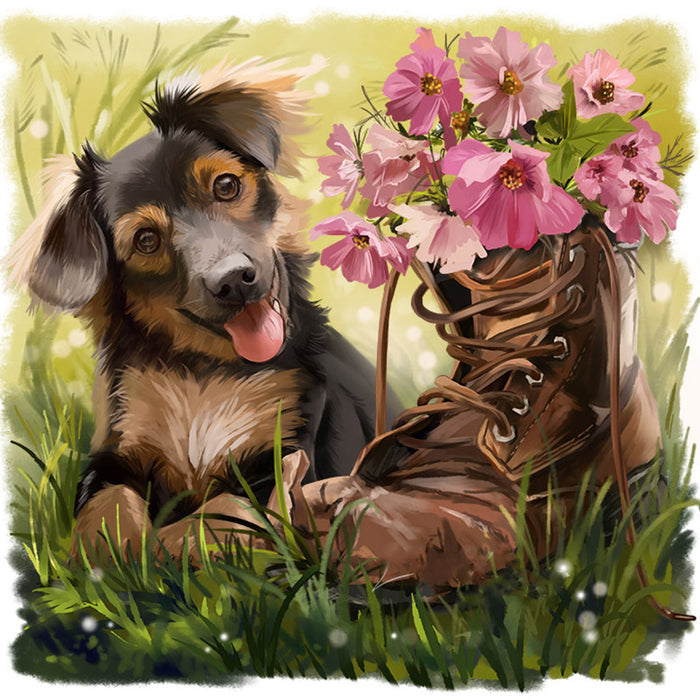 Dog shoes Diamond Painting Kit - DIY
