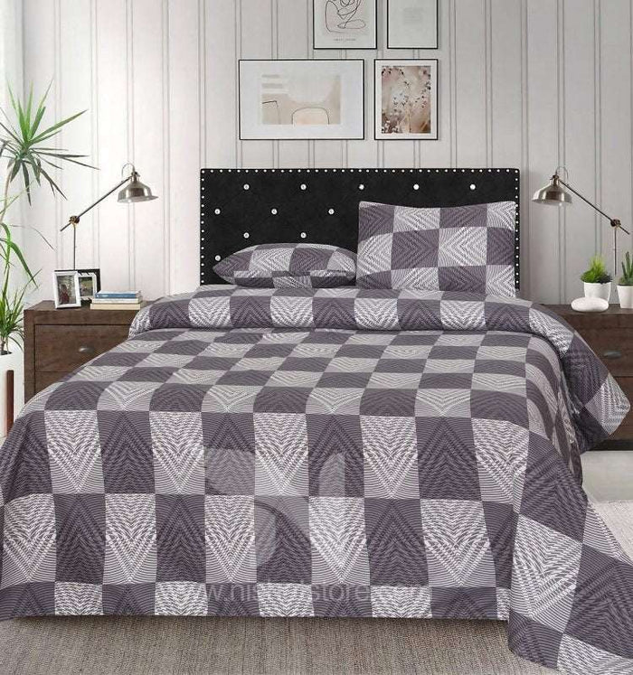Double Bed Sheet Design NC-C 3676 - Nishat Creative Store