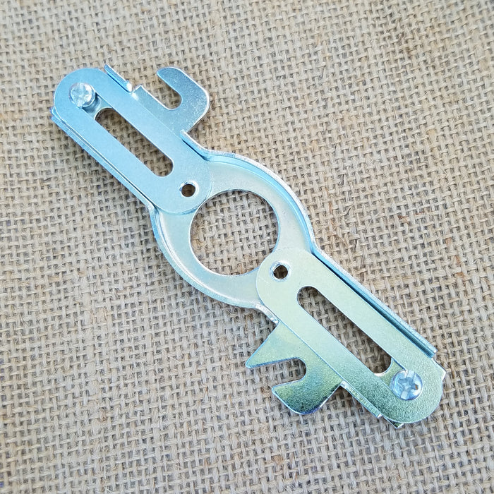 E-Z Adjustable Light Fixture Crossbar / Mounting Bracket - Vintporium Architectural Salvage
