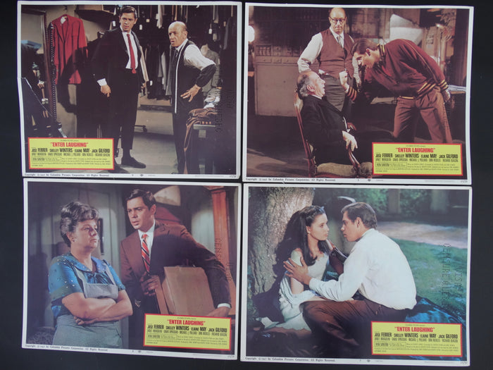 ENTER LAUGHING 1967 - set of 4 Lobby Cards #2
