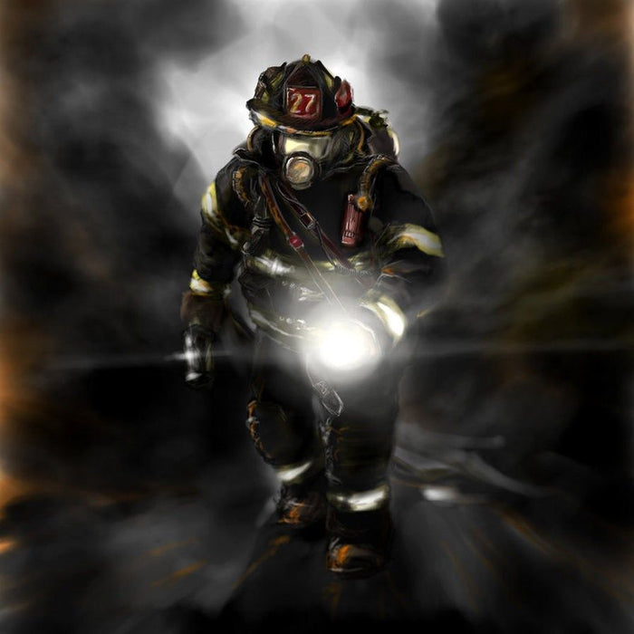 Fireman Diamond Painting Kit - DIY