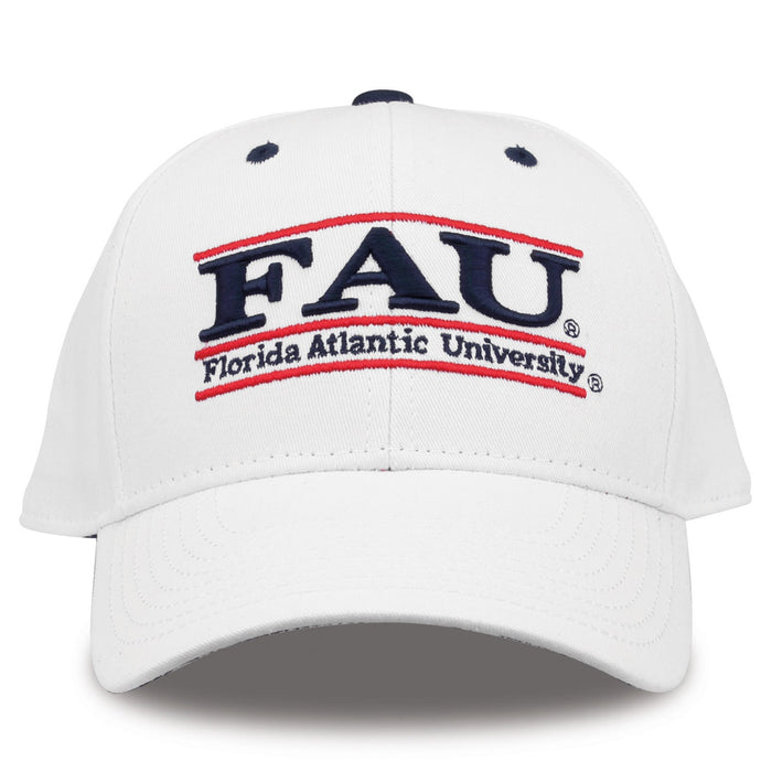 Florida Atlantic Owls Bookstore Snapback - White, product view