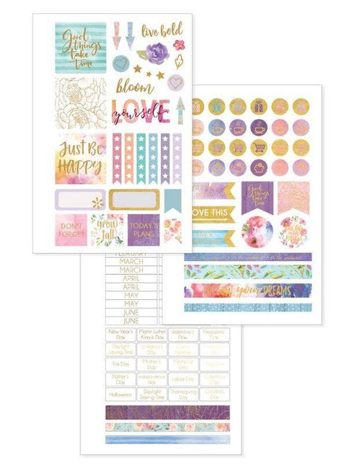"Follow Your Dreams" 12 Month Undated Planner