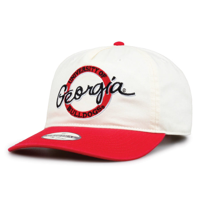Georgia Bulldogs Original Circle Snapback, alternate view 1