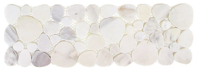 Bella Glass Tiles Holy Trail HTL-1470 marble listello Yam Hamelach