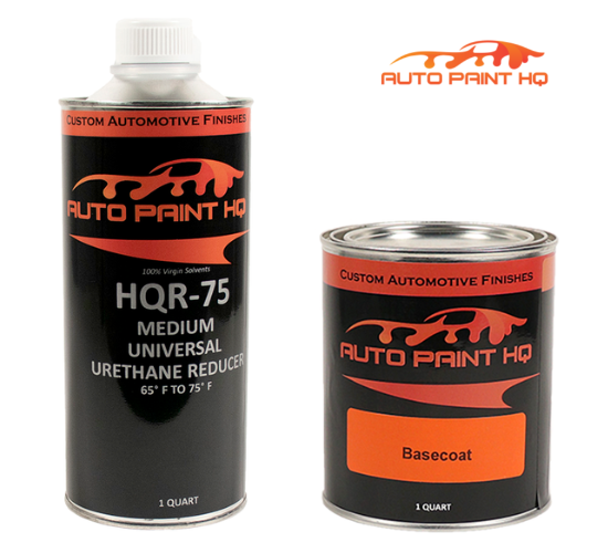 Honda B586P Dyno Blue Pearl Basecoat With Reducer Quart (Basecoat Only)