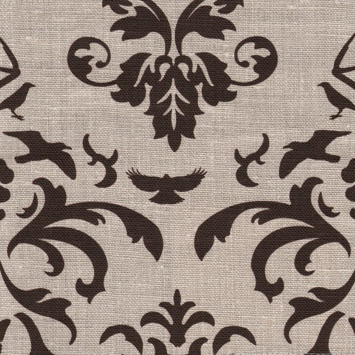 Hunt Club Chocolate Fabric