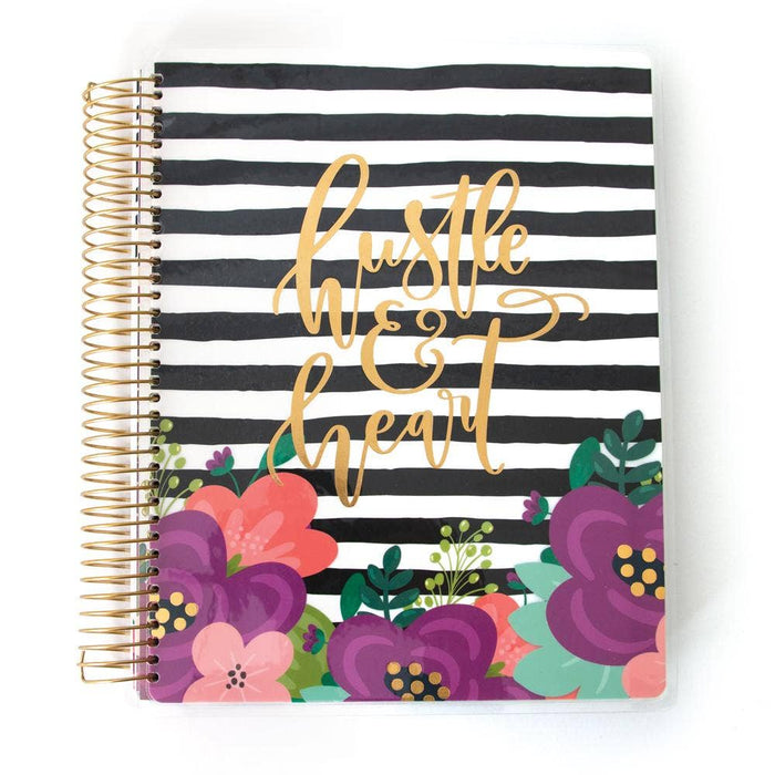 "Hustle & Heart" 12 Month Undated Planner