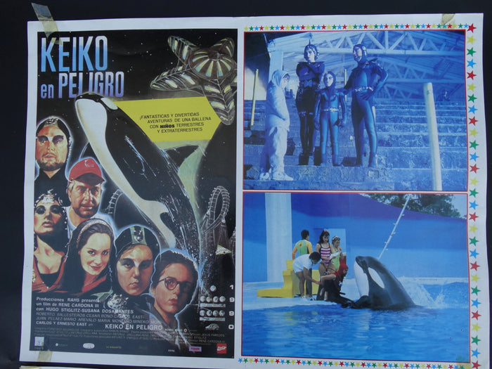 Keiko En Peligro (1990) 2 Lobby Cards