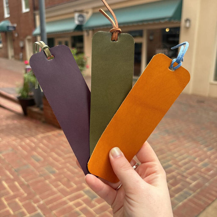 Leather Bookmark