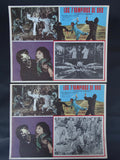 Los 7 Vampiros de Oro (The Legend of the 7 Golden Vampires 1974)  2 Lobby Cards