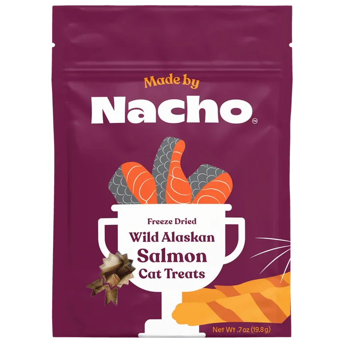 Made By Nacho Freeze-Dried Wild Alaskan Salmon Cat Treats (.7 oz)