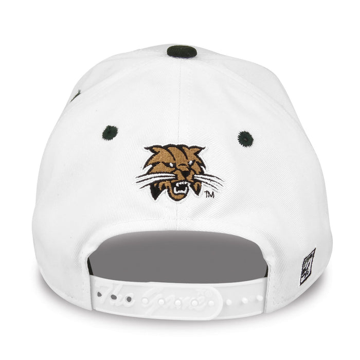 Ohio Bobcats Bookstore Snapback - White, alternate view 1