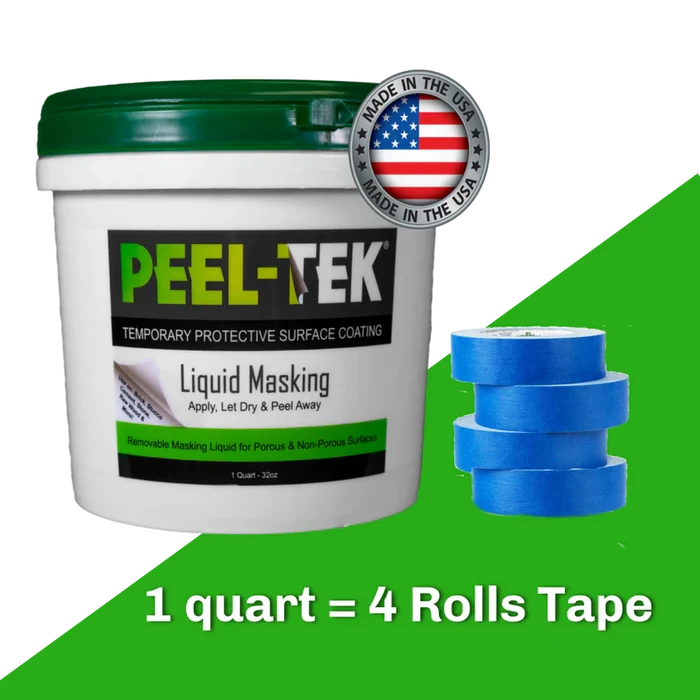 Peel-Tek® Liquid Masking & Peel-able Protective Surface Coating-Peel-Tek-Atlas Preservation