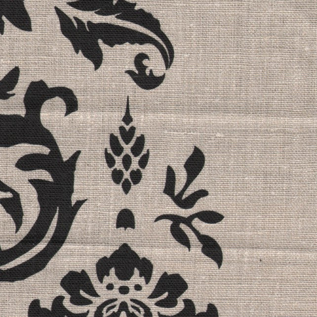 Macabre Charcoal Fabric