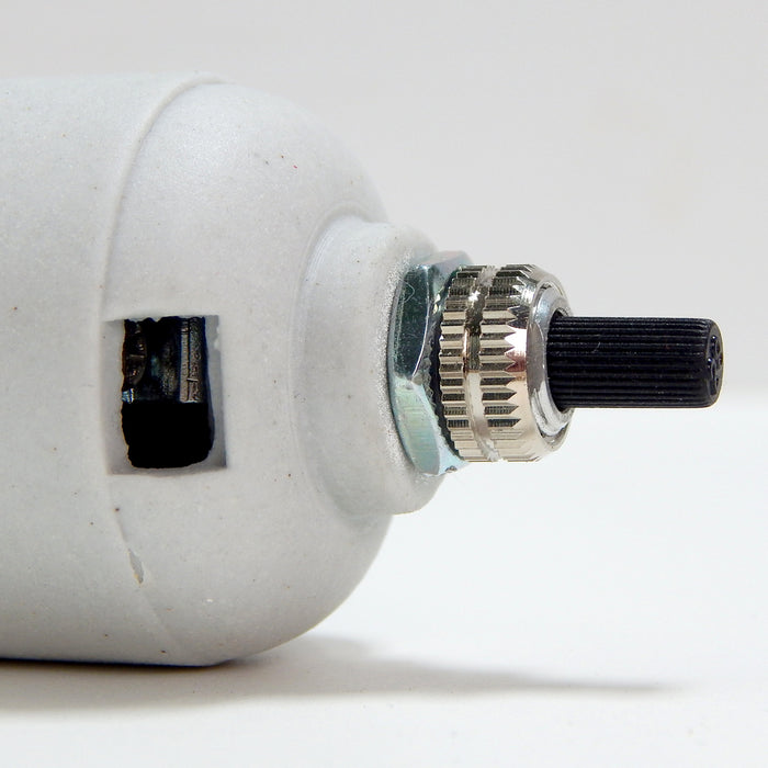 Porcelain Turn Knob Medium Base Socket - Vintporium Architectural Salvage