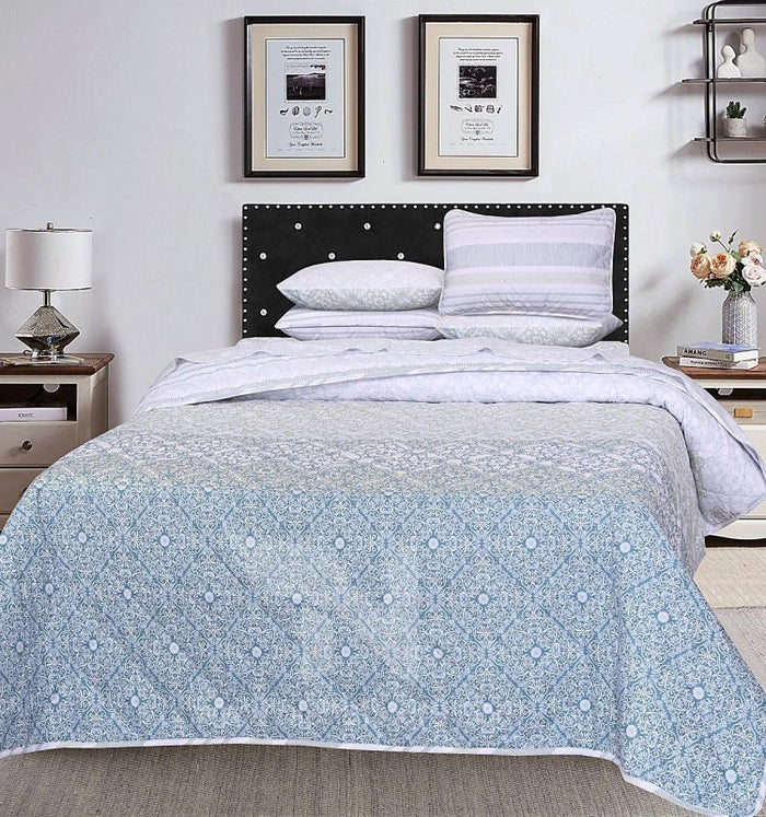 Quilted Comforter Set 6 Pcs Design 854 - Nishat Creative Store