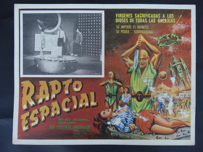 Rapto Especial (the Terrornauts 1957) 2 Lobby Cards