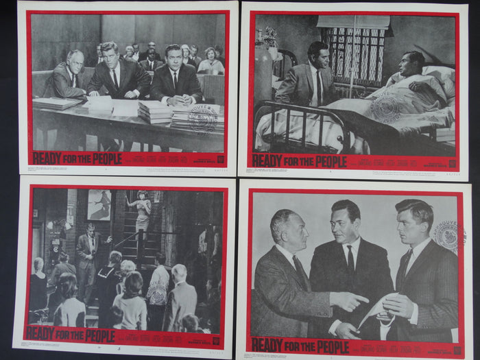 READY FOR THE PEOPLE 1964- set of 4 Lobby Cards