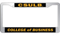 *SALE* CSULB COB License Frame - Chrome, Strand