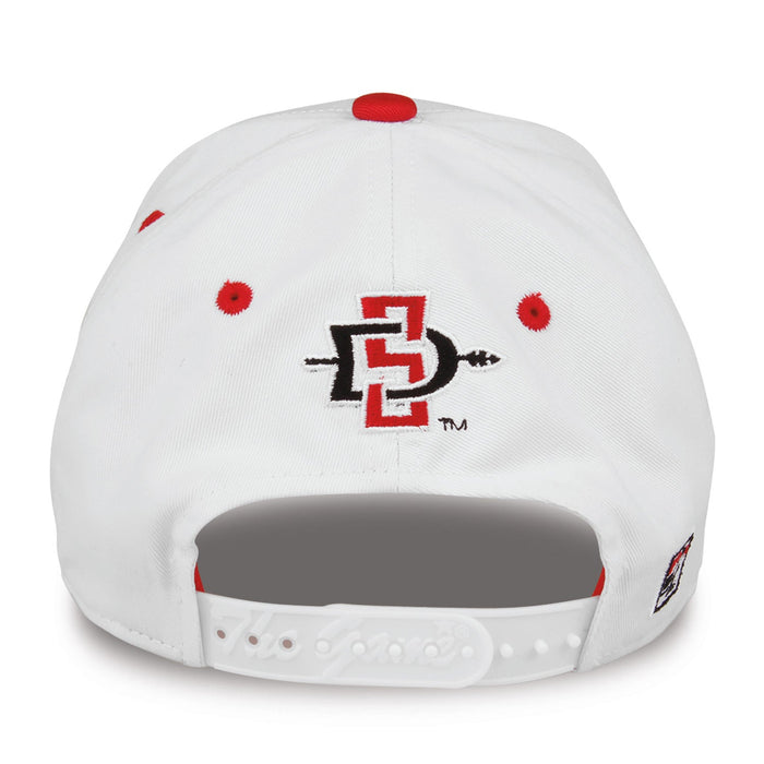San Diego State Aztecs Bookstore Snapback - White, alternate view 1