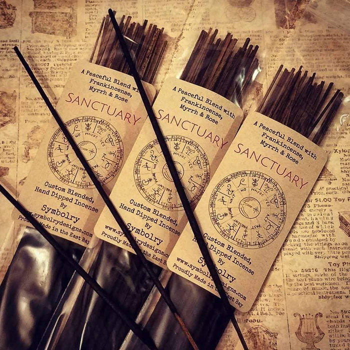 "Sanctuary" Incense Blend - Frankincense, Myrrh, and Rose Scent