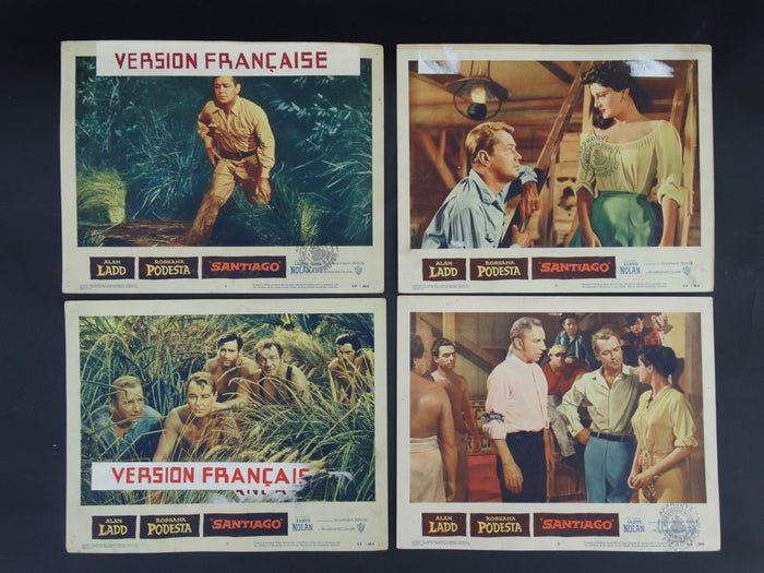 Santiago - Set of 4 Lobby Cards #1