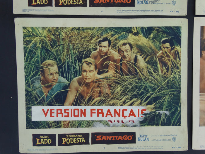Santiago - Set of 4 Lobby Cards #1