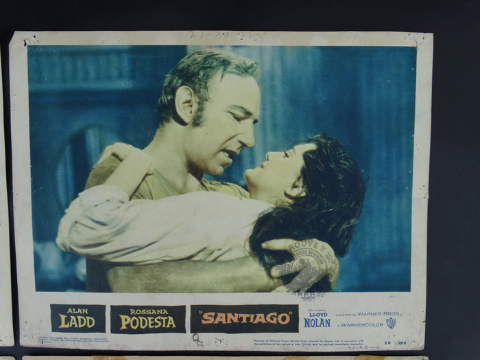 SANTIAGO 1956 - set of 4 Lobby Cards #2