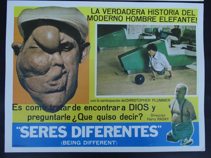 Seres Diferentes (Being Different 1981) 4 Lobby Cards