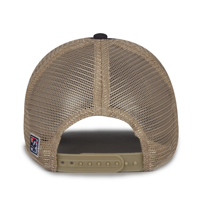 SMU Mustangs Split Bar Trucker, alternate view 1
