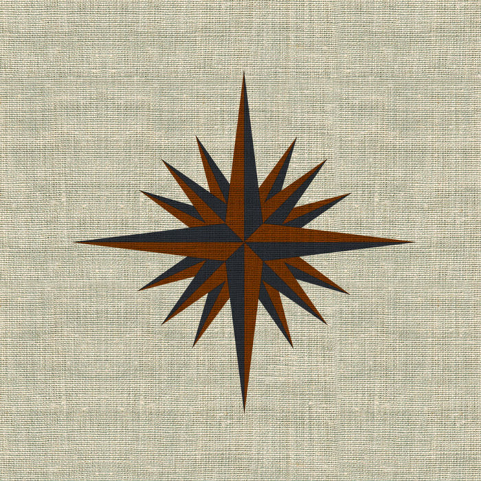 Spike Orange Spike Fabric
