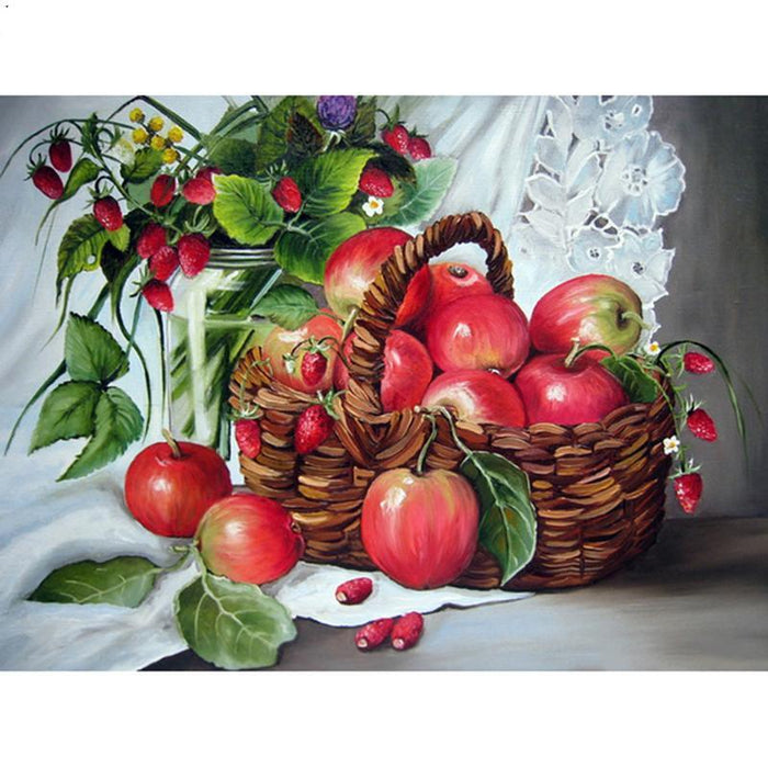 Still Life Of Apple Diamond Painting Kit - DIY