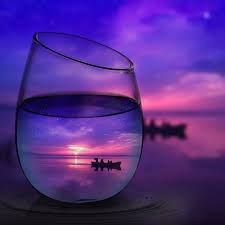 Sunset For A Mirror Diamond Painting Kit - DIY
