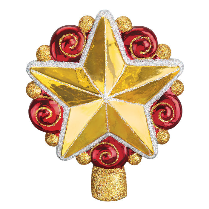 Swirly Star Tree Top