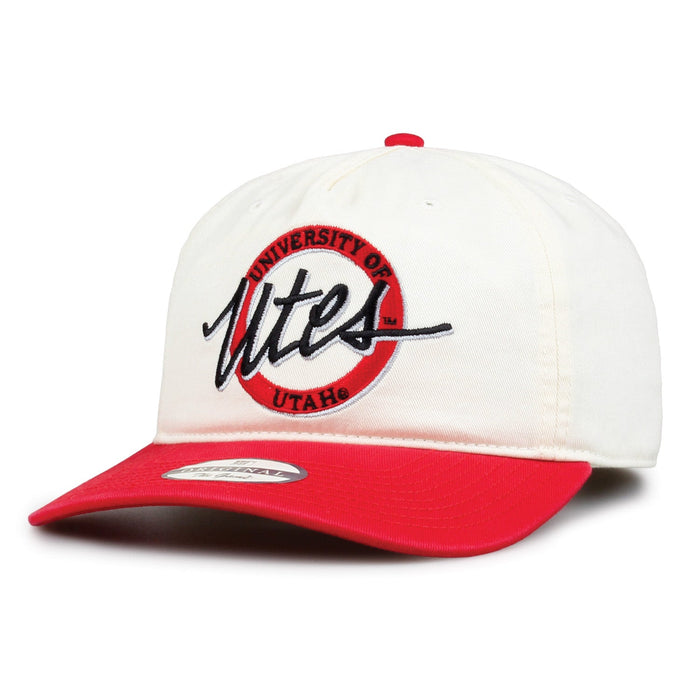 Utah Utes Original Circle Snapback, alternate view 1