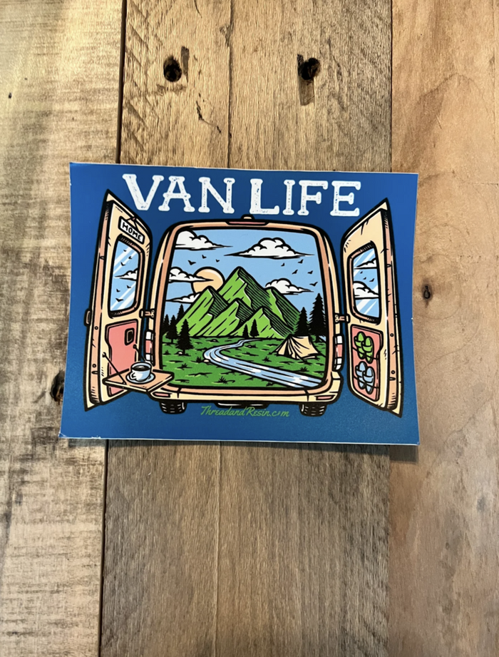 Van Life Sticker
