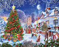 Village Christmas Tree Diamond Painting Kit - DIY