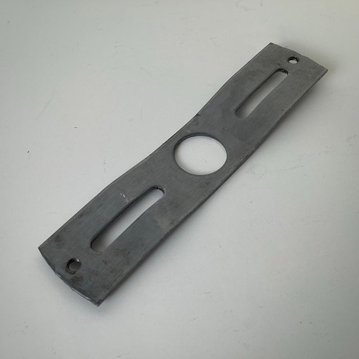 Wide Steel Crossbar Mounting Bracket for Ceiling & Wall Fixtures - Vintporium Architectural Salvage